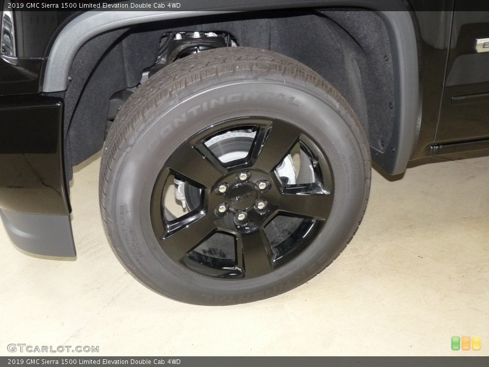 2019 GMC Sierra 1500 Limited Elevation Double Cab 4WD Wheel and Tire Photo #129430680