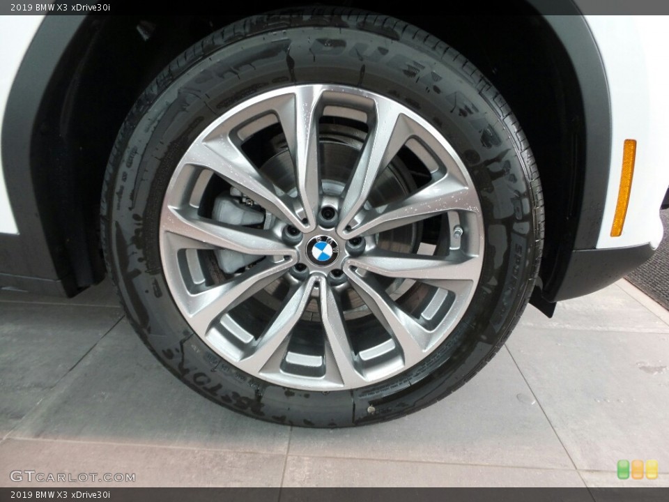 2019 BMW X3 xDrive30i Wheel and Tire Photo #129434091