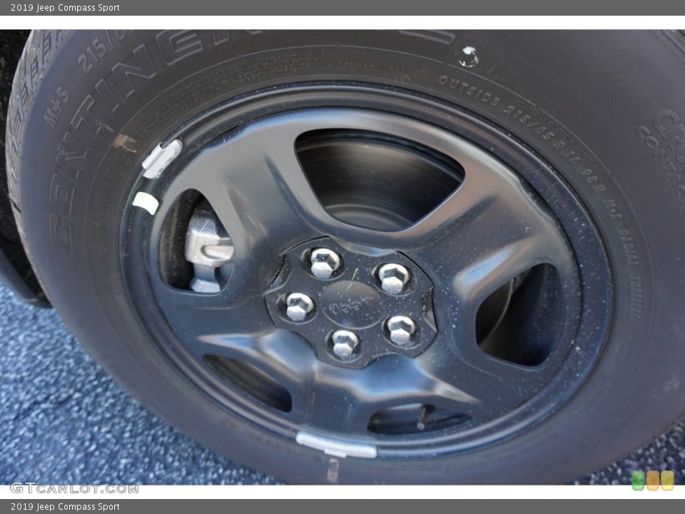 2019 Jeep Compass Sport Wheel and Tire Photo #129436143