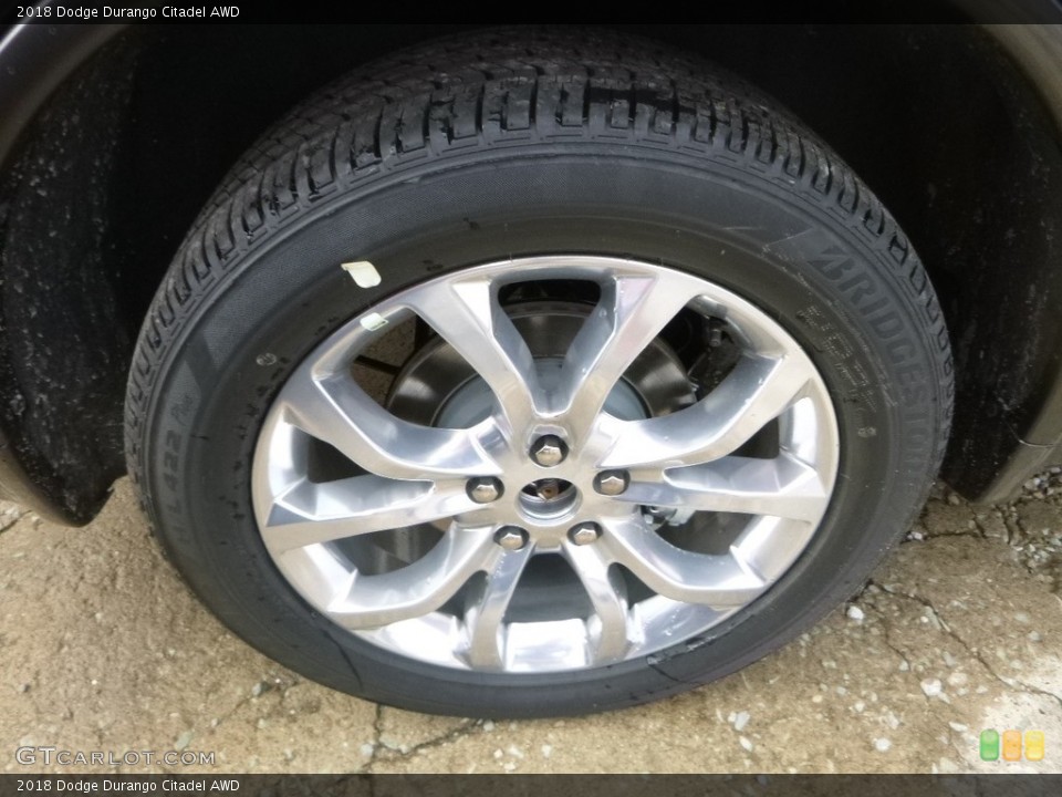 2018 Dodge Durango Citadel AWD Wheel and Tire Photo #129449807