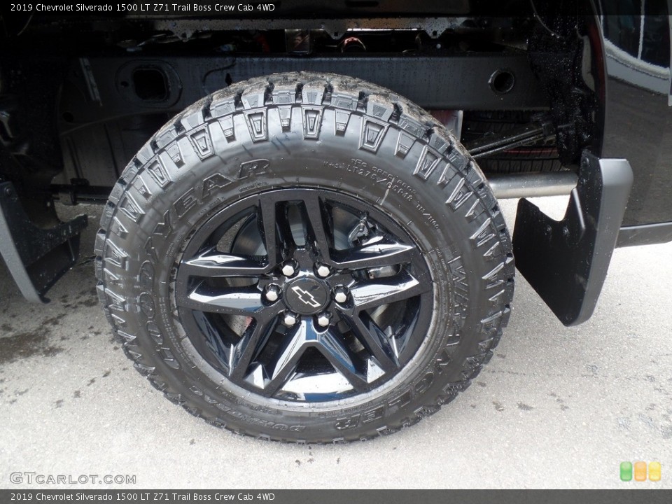 2019 Chevrolet Silverado 1500 LT Z71 Trail Boss Crew Cab 4WD Wheel and Tire Photo #129507840