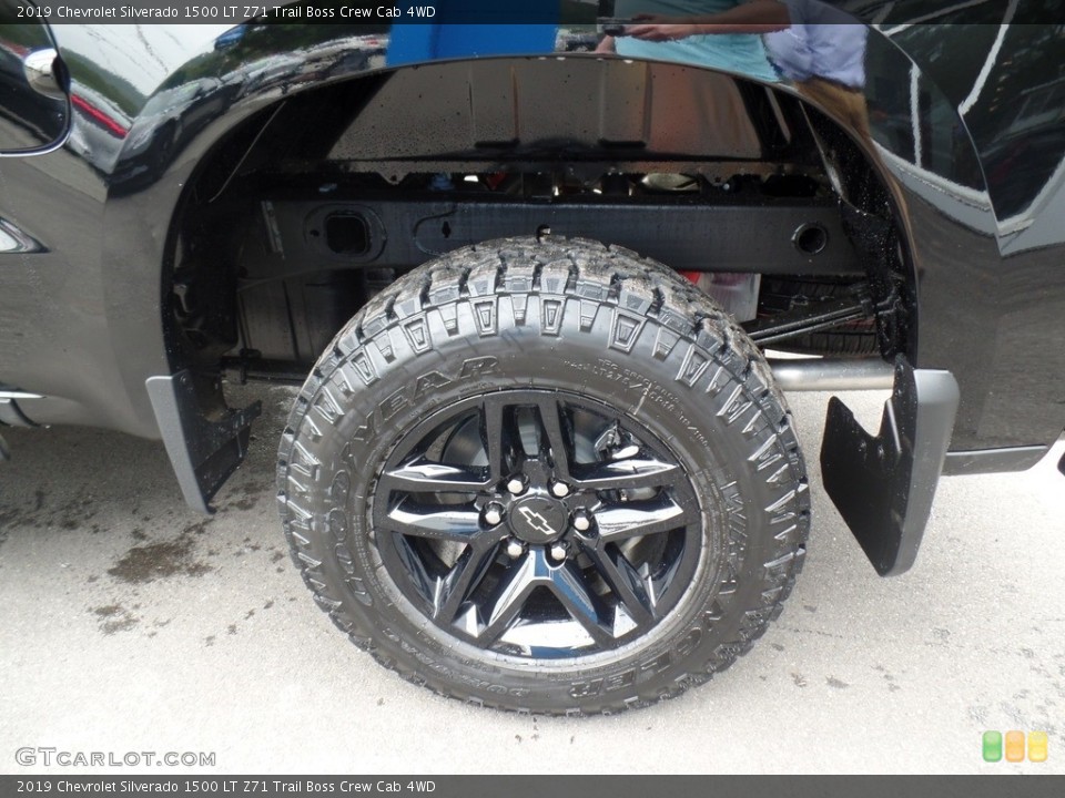 2019 Chevrolet Silverado 1500 LT Z71 Trail Boss Crew Cab 4WD Wheel and Tire Photo #129507861