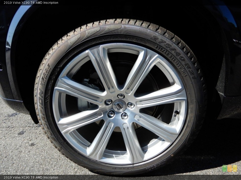 2019 Volvo XC90 T6 AWD Inscription Wheel and Tire Photo #129515409