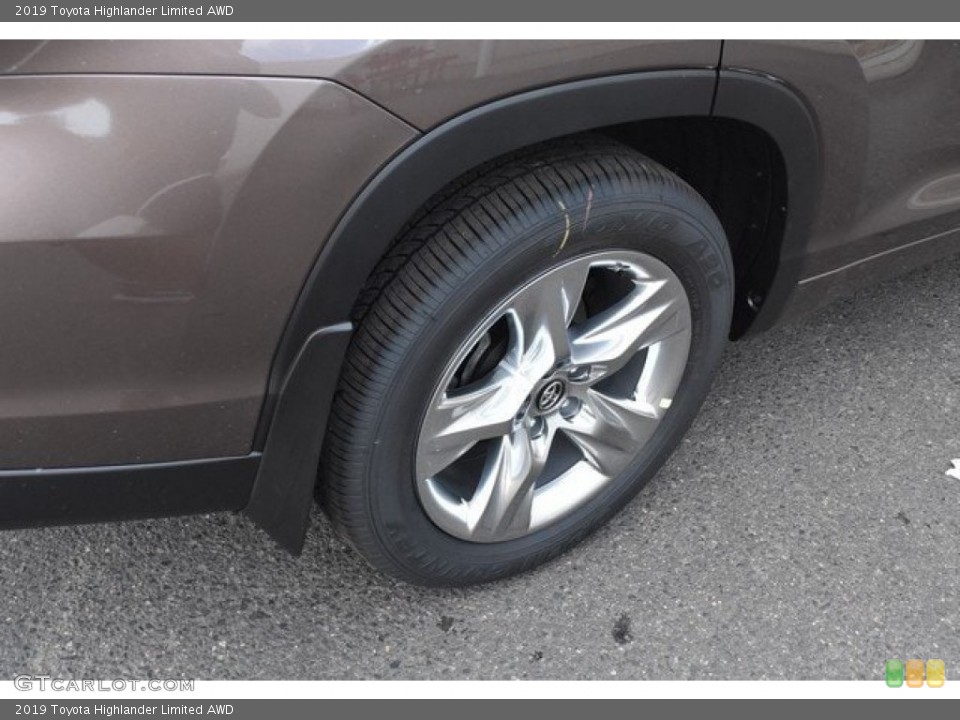 2019 Toyota Highlander Limited AWD Wheel and Tire Photo #129526991