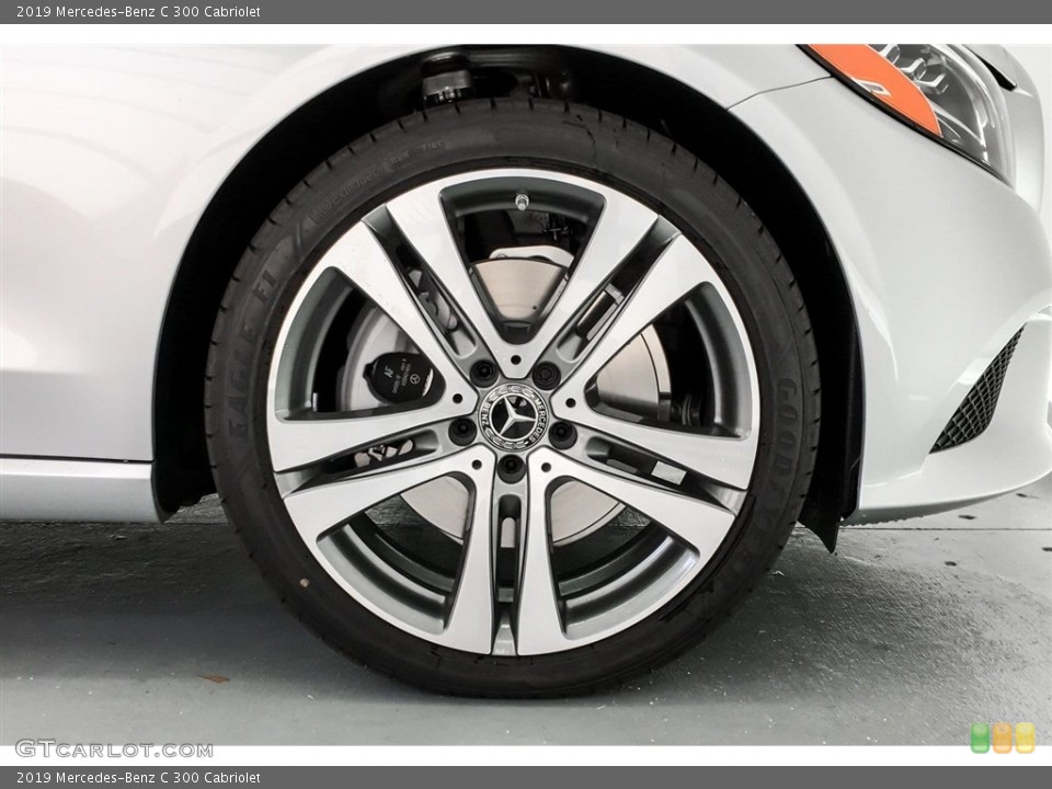 2019 Mercedes-Benz C 300 Cabriolet Wheel and Tire Photo #129541154