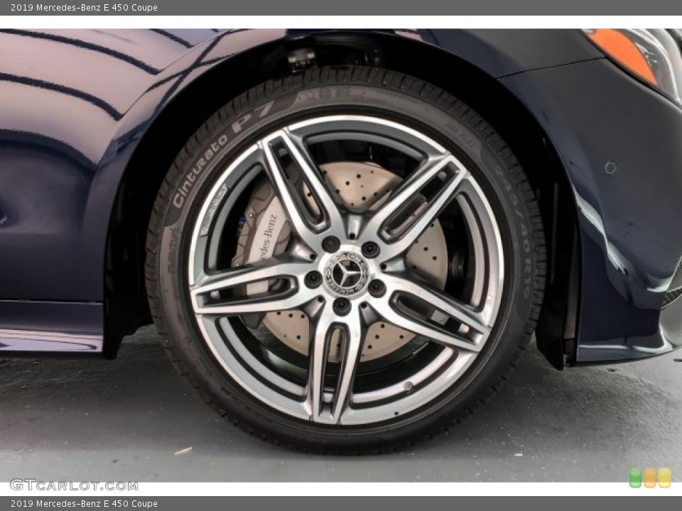 2019 Mercedes-Benz E 450 Coupe Wheel and Tire Photo #129547439
