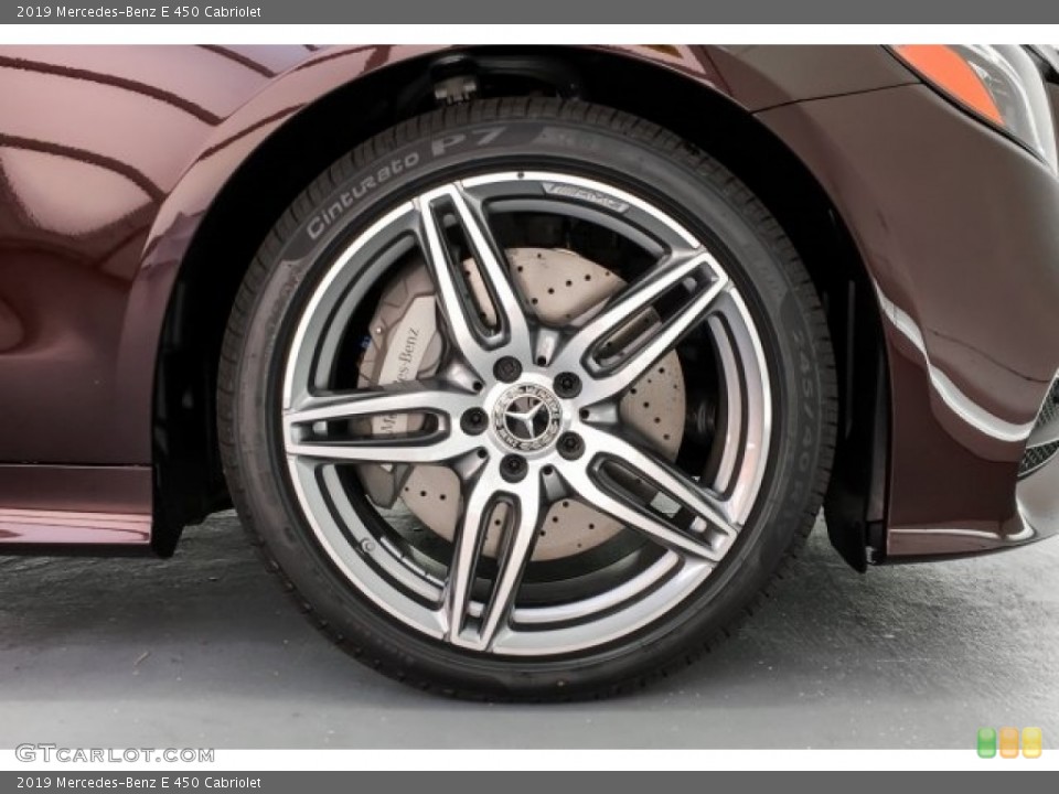 2019 Mercedes-Benz E 450 Cabriolet Wheel and Tire Photo #129548270