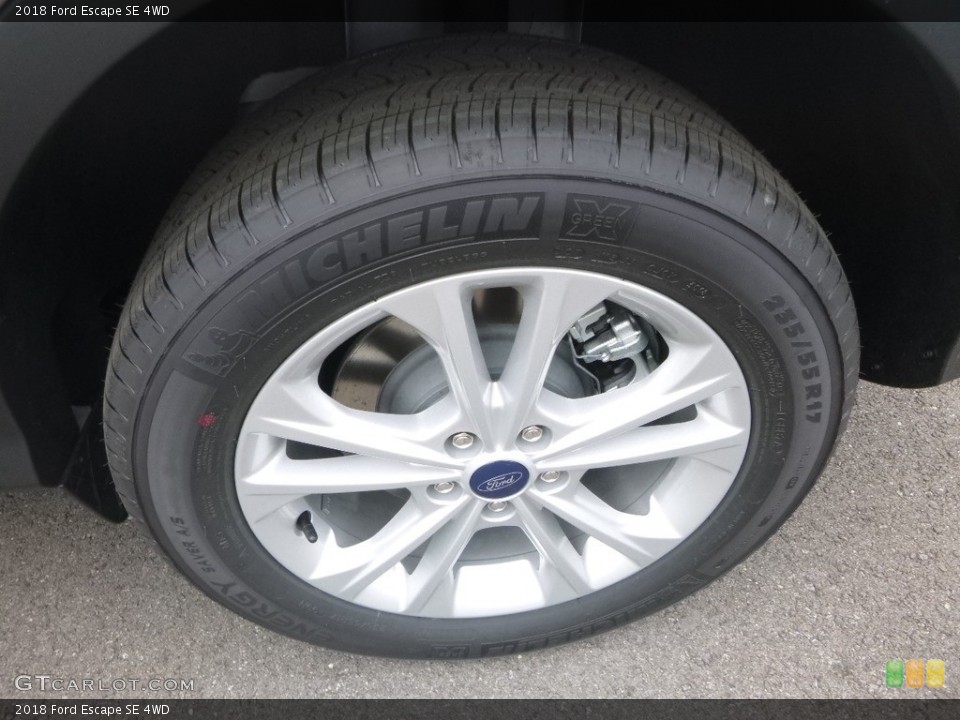 2018 Ford Escape SE 4WD Wheel and Tire Photo #129562827