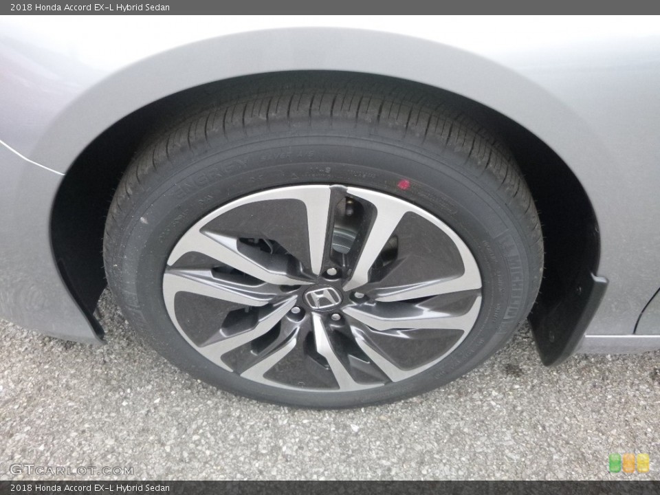 2018 Honda Accord EX-L Hybrid Sedan Wheel and Tire Photo #129566955