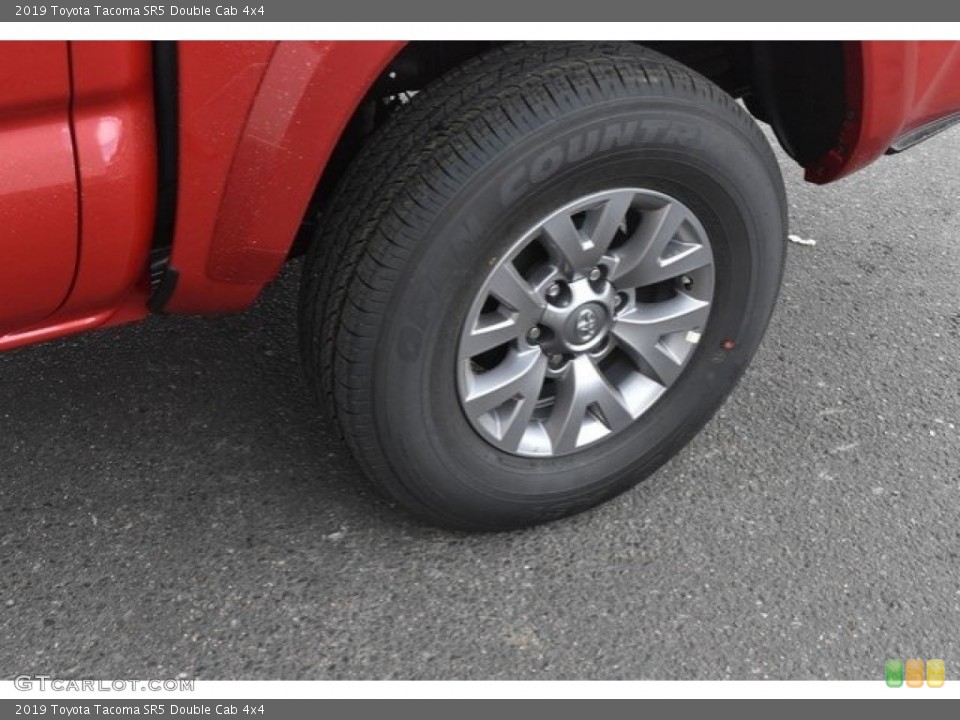 2019 Toyota Tacoma SR5 Double Cab 4x4 Wheel and Tire Photo #129574761