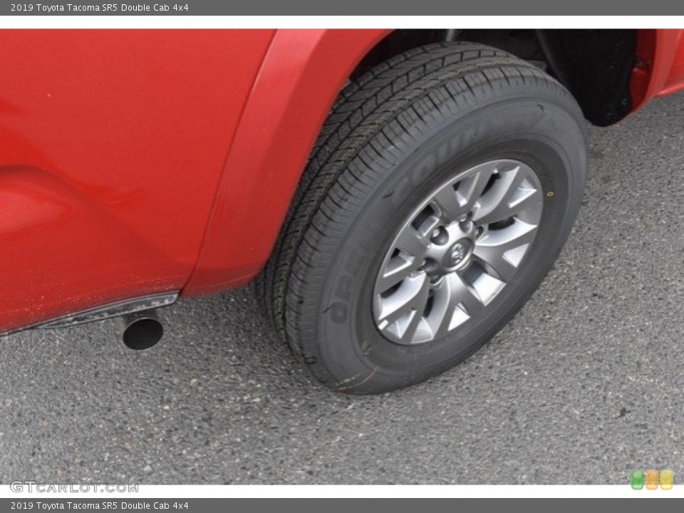 2019 Toyota Tacoma SR5 Double Cab 4x4 Wheel and Tire Photo #129574797