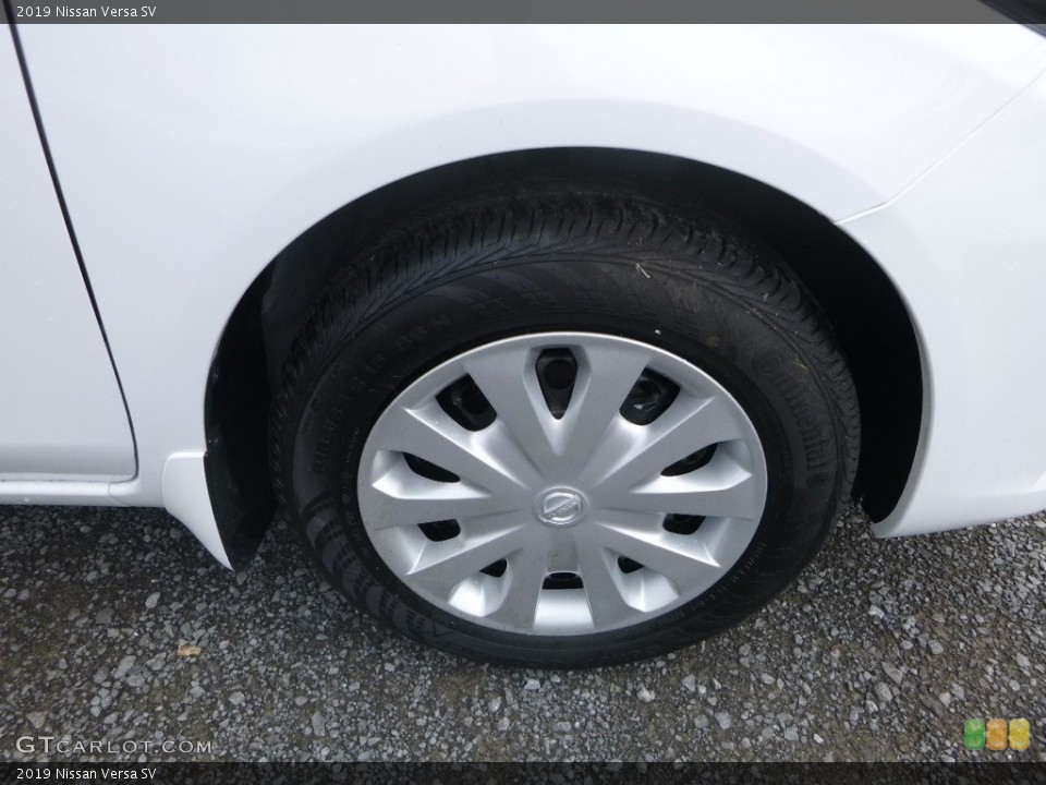 2019 Nissan Versa Wheels and Tires