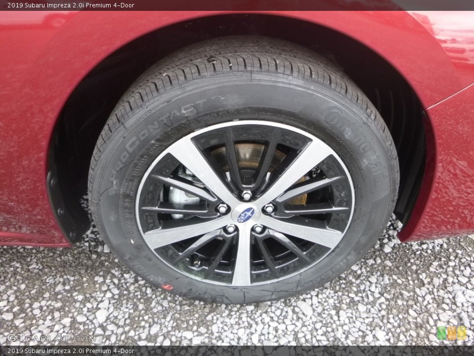 2019 Subaru Impreza 2.0i Premium 4-Door Wheel and Tire Photo #129581076