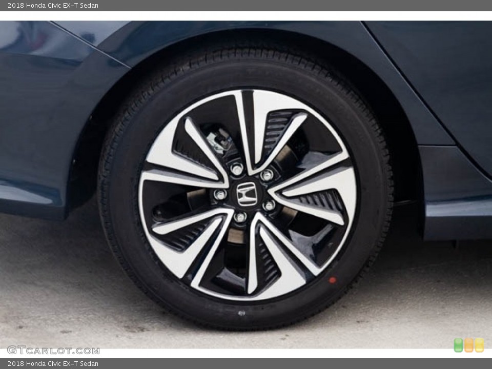 2018 Honda Civic EX-T Sedan Wheel and Tire Photo #129593998