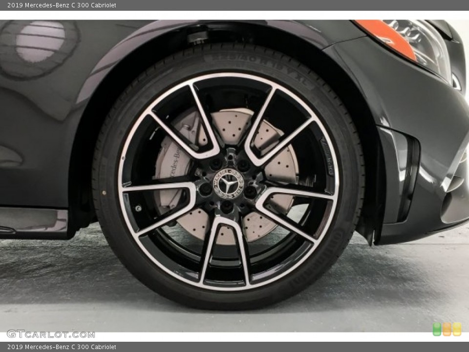 2019 Mercedes-Benz C 300 Cabriolet Wheel and Tire Photo #129605470