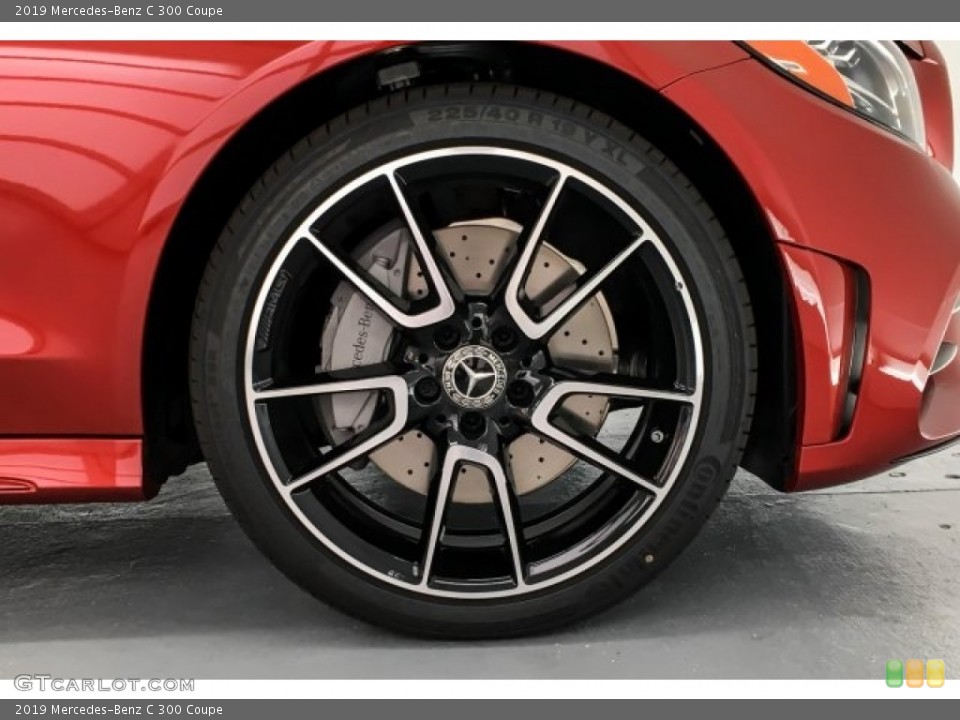 2019 Mercedes-Benz C 300 Coupe Wheel and Tire Photo #129605725