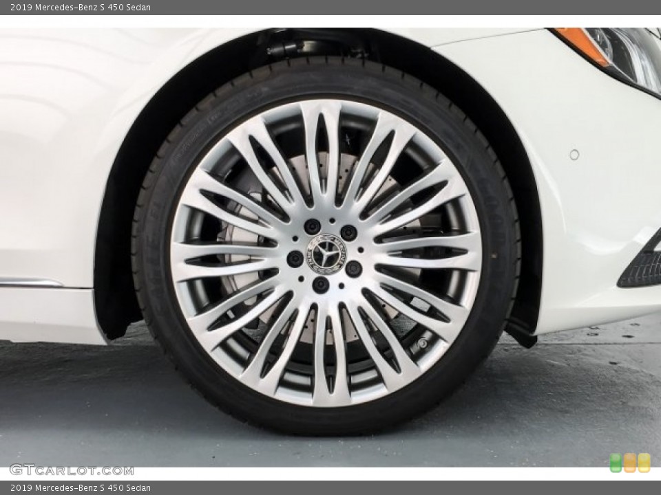 2019 Mercedes-Benz S 450 Sedan Wheel and Tire Photo #129608074