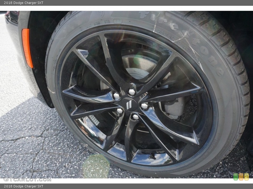 2018 Dodge Charger SXT Wheel and Tire Photo #129609577