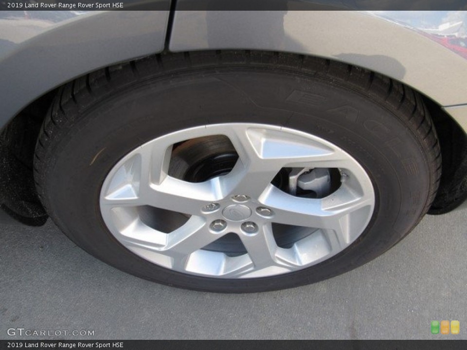 2019 Land Rover Range Rover Sport HSE Wheel and Tire Photo #129611620