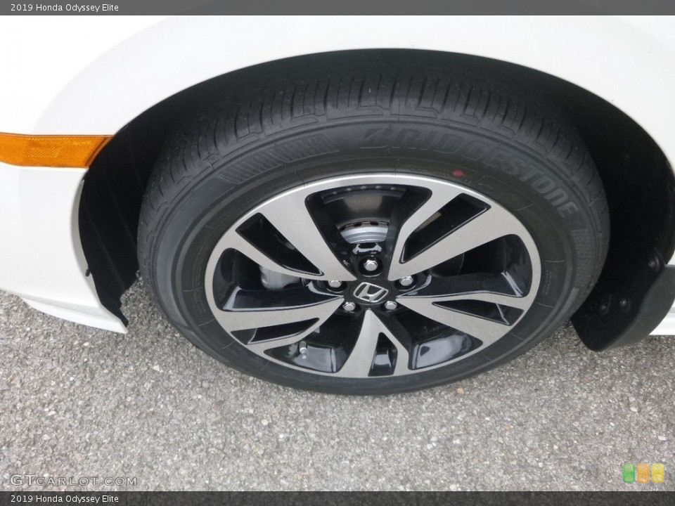 2019 Honda Odyssey Elite Wheel and Tire Photo #129618194