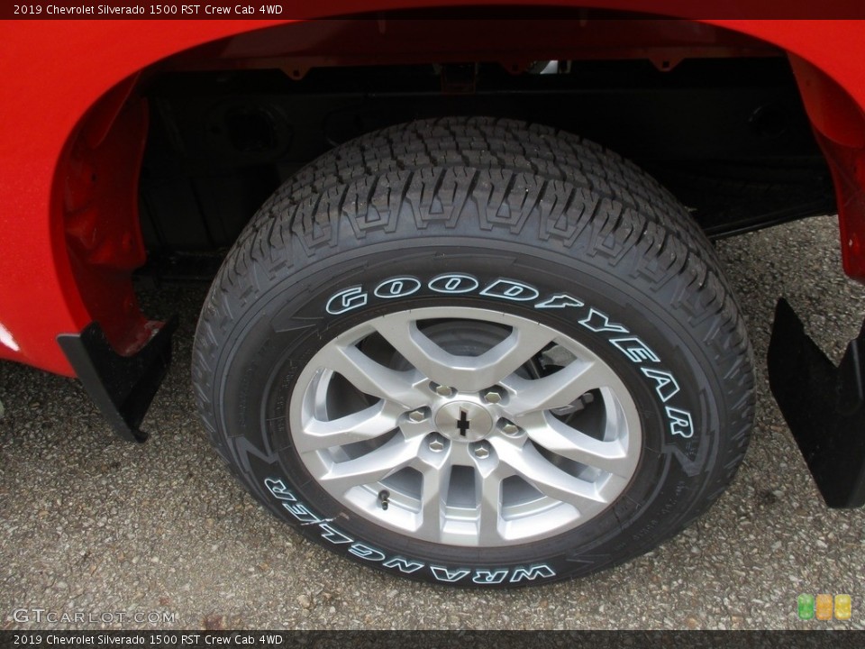 2019 Chevrolet Silverado 1500 RST Crew Cab 4WD Wheel and Tire Photo #129619856