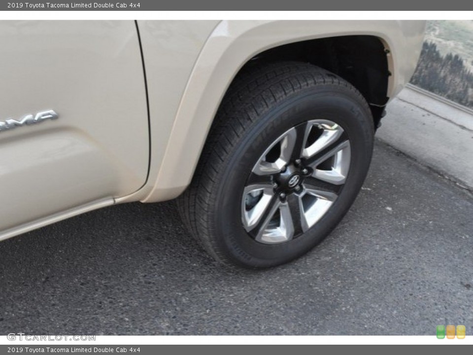 2019 Toyota Tacoma Limited Double Cab 4x4 Wheel and Tire Photo #129620408