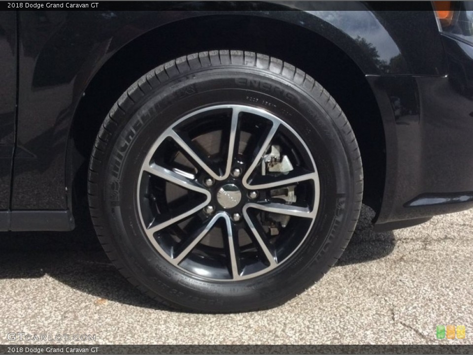 2018 Dodge Grand Caravan GT Wheel and Tire Photo #129622694