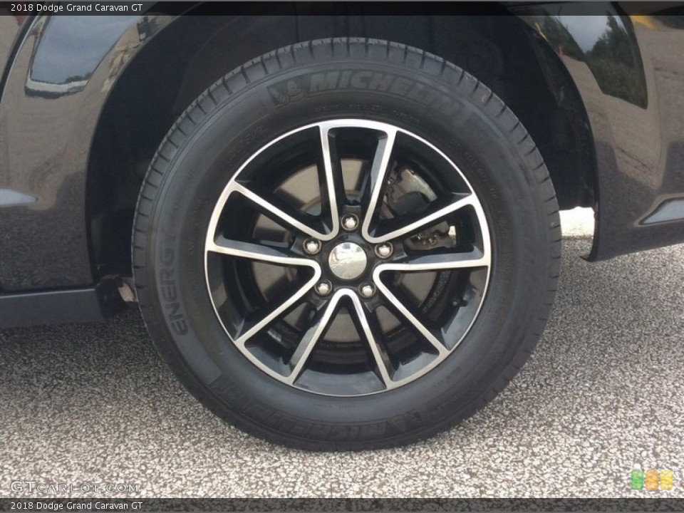 2018 Dodge Grand Caravan GT Wheel and Tire Photo #129622751