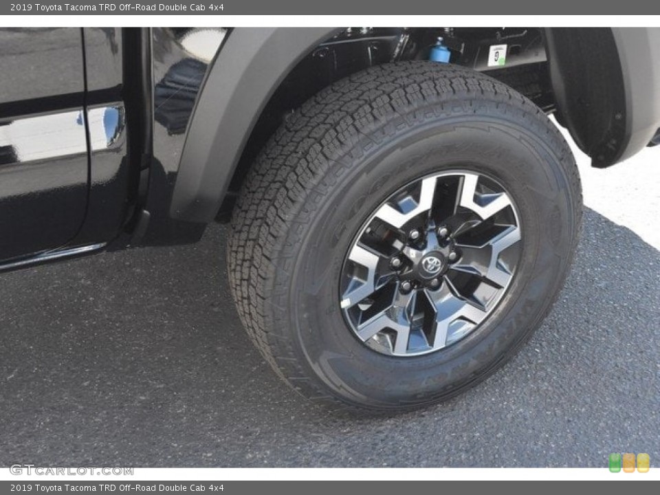 2019 Toyota Tacoma TRD Off-Road Double Cab 4x4 Wheel and Tire Photo #129640433