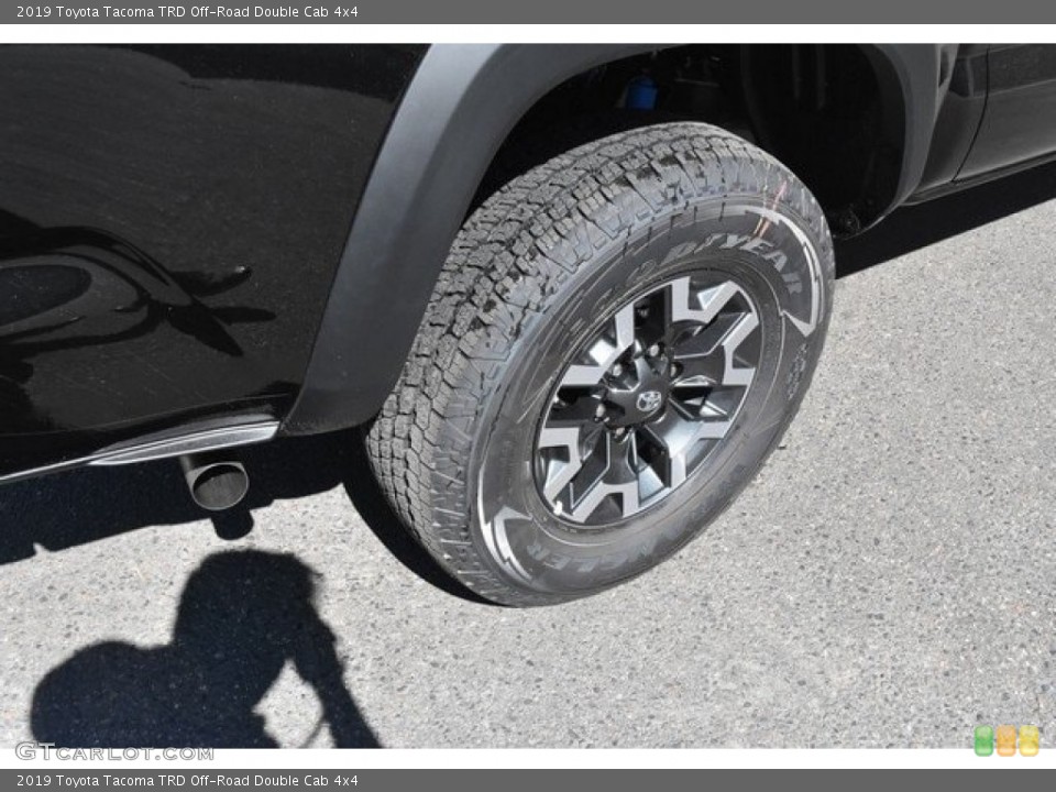 2019 Toyota Tacoma TRD Off-Road Double Cab 4x4 Wheel and Tire Photo #129640442