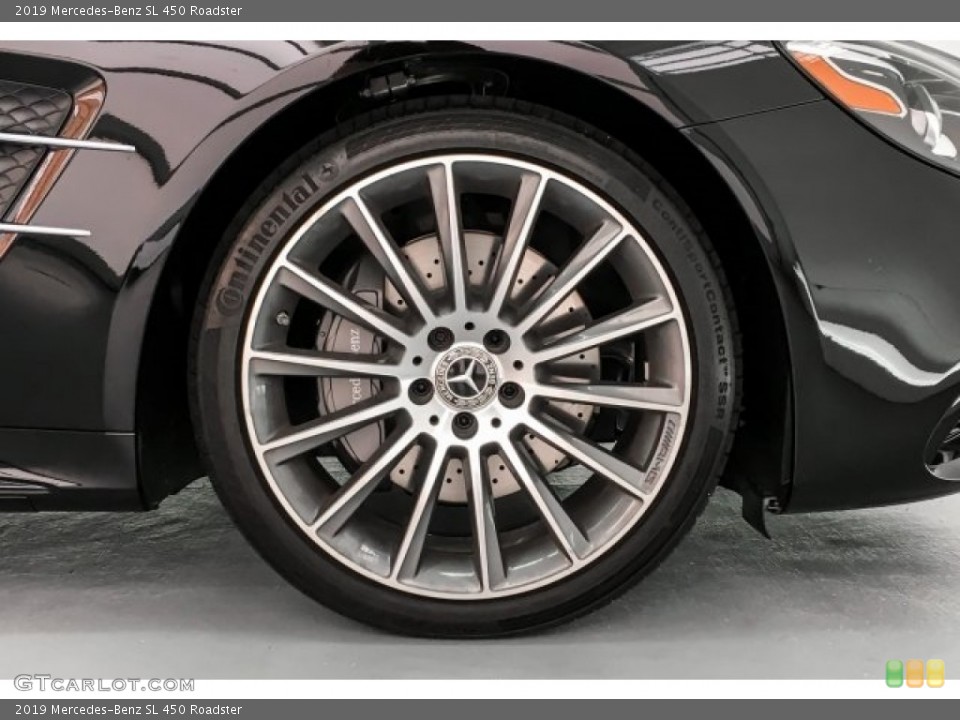 2019 Mercedes-Benz SL 450 Roadster Wheel and Tire Photo #129644485