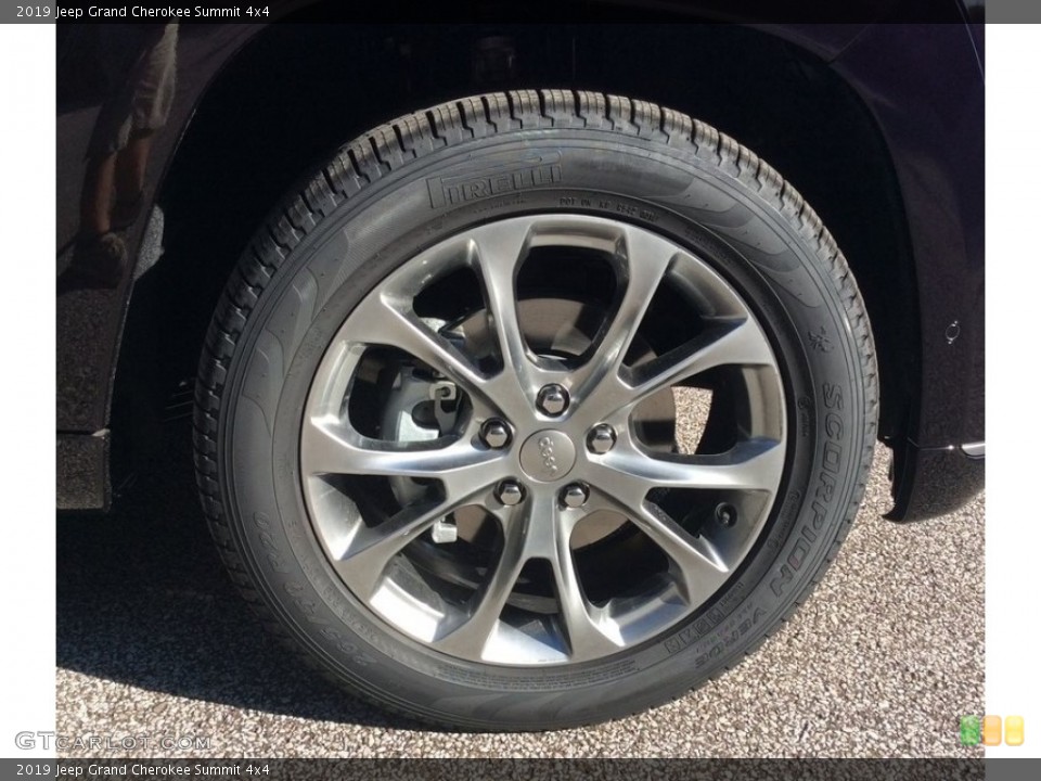 2019 Jeep Grand Cherokee Summit 4x4 Wheel and Tire Photo #129647020