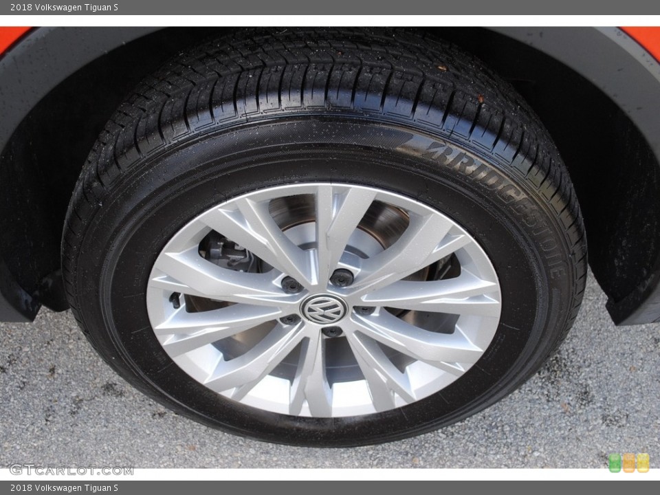 2018 Volkswagen Tiguan S Wheel and Tire Photo #129651097