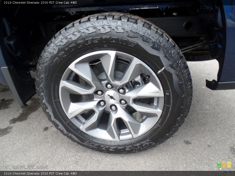 2019 Chevrolet Silverado 1500 RST Crew Cab 4WD Wheel and Tire Photo #129676937