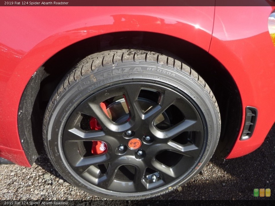 2019 Fiat 124 Spider Abarth Roadster Wheel and Tire Photo #129688868