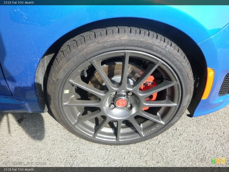 2018 Fiat 500 Abarth Wheel and Tire Photo #129689666