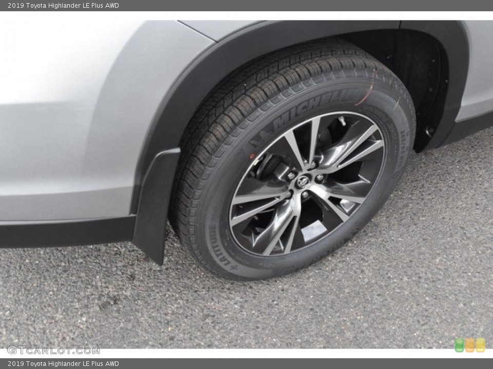 2019 Toyota Highlander LE Plus AWD Wheel and Tire Photo #129733129