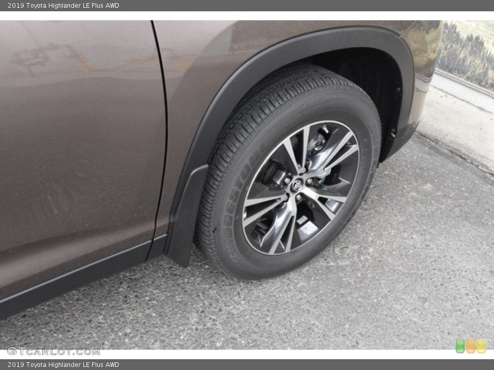 2019 Toyota Highlander LE Plus AWD Wheel and Tire Photo #129734857