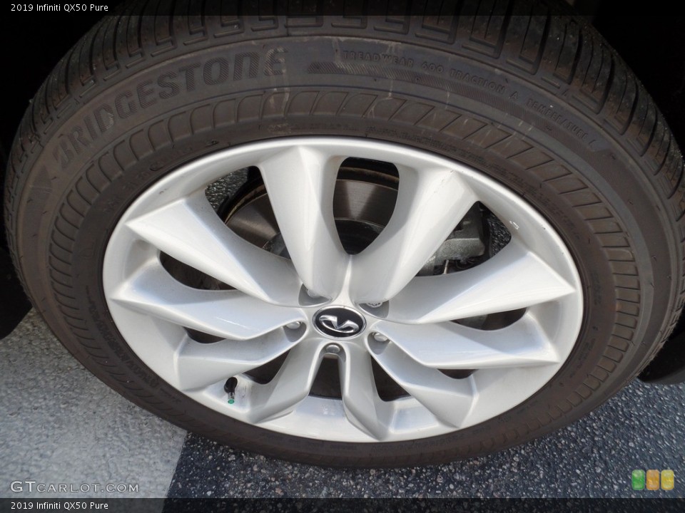 2019 Infiniti QX50 Pure Wheel and Tire Photo #129742159