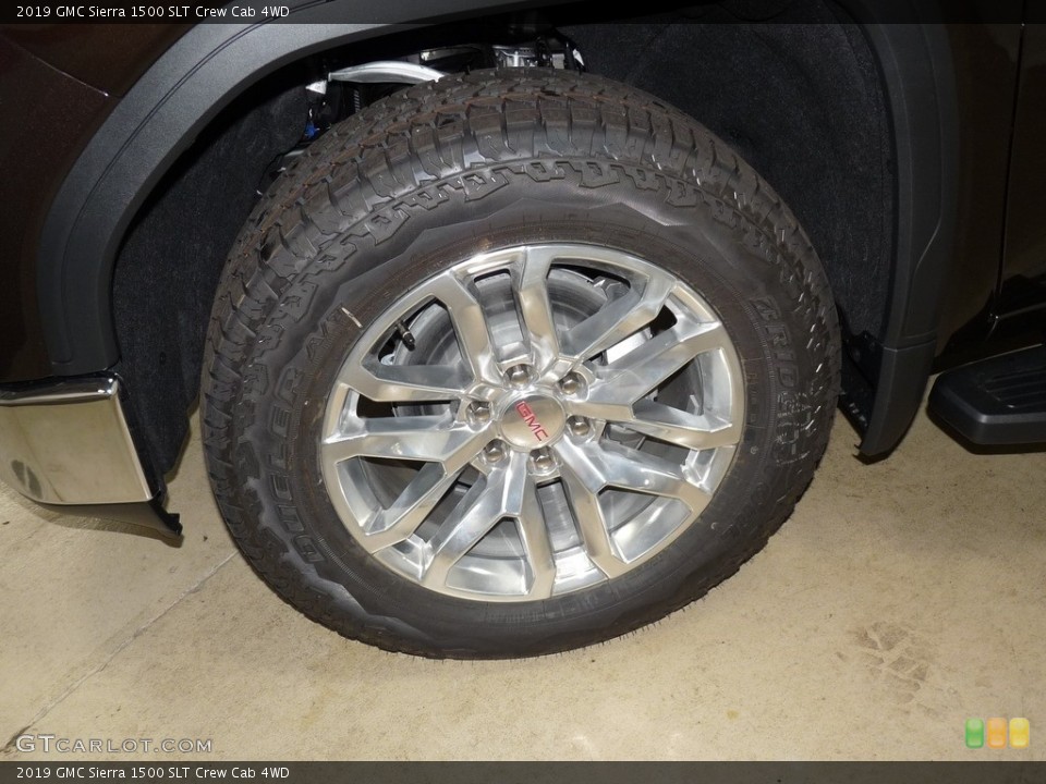 2019 GMC Sierra 1500 SLT Crew Cab 4WD Wheel and Tire Photo #129752578