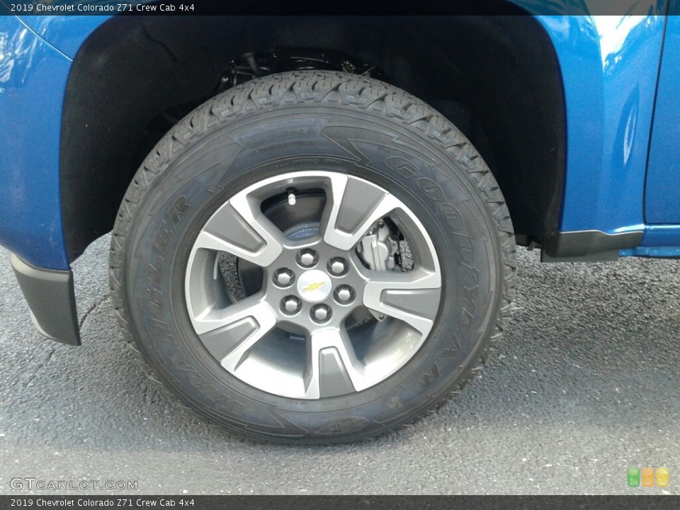 2019 Chevrolet Colorado Z71 Crew Cab 4x4 Wheel and Tire Photo #129757007