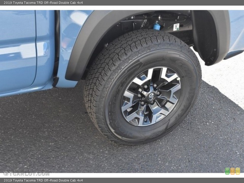 2019 Toyota Tacoma TRD Off-Road Double Cab 4x4 Wheel and Tire Photo #129765974