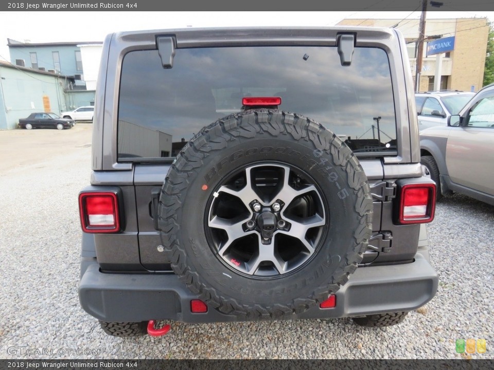 2018 Jeep Wrangler Unlimited Rubicon 4x4 Wheel and Tire Photo #129768395