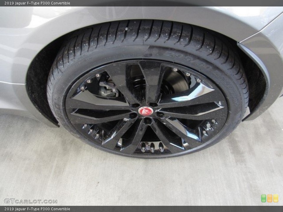 2019 Jaguar F-Type P300 Convertible Wheel and Tire Photo #129793993