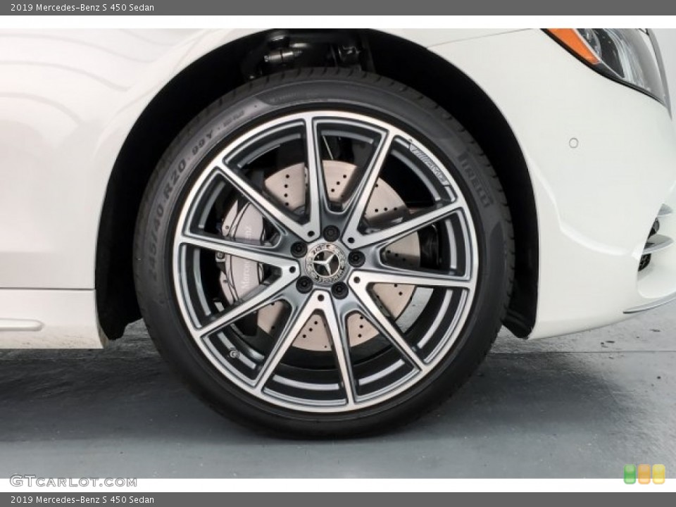 2019 Mercedes-Benz S 450 Sedan Wheel and Tire Photo #129800076