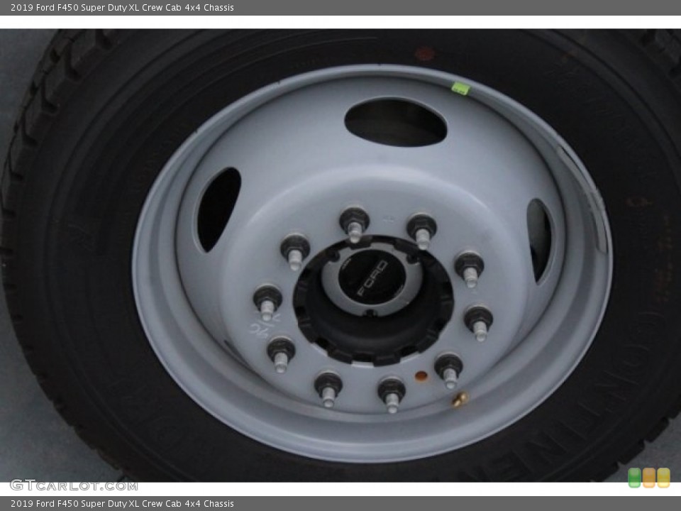 2019 Ford F450 Super Duty XL Crew Cab 4x4 Chassis Wheel and Tire Photo #129813110