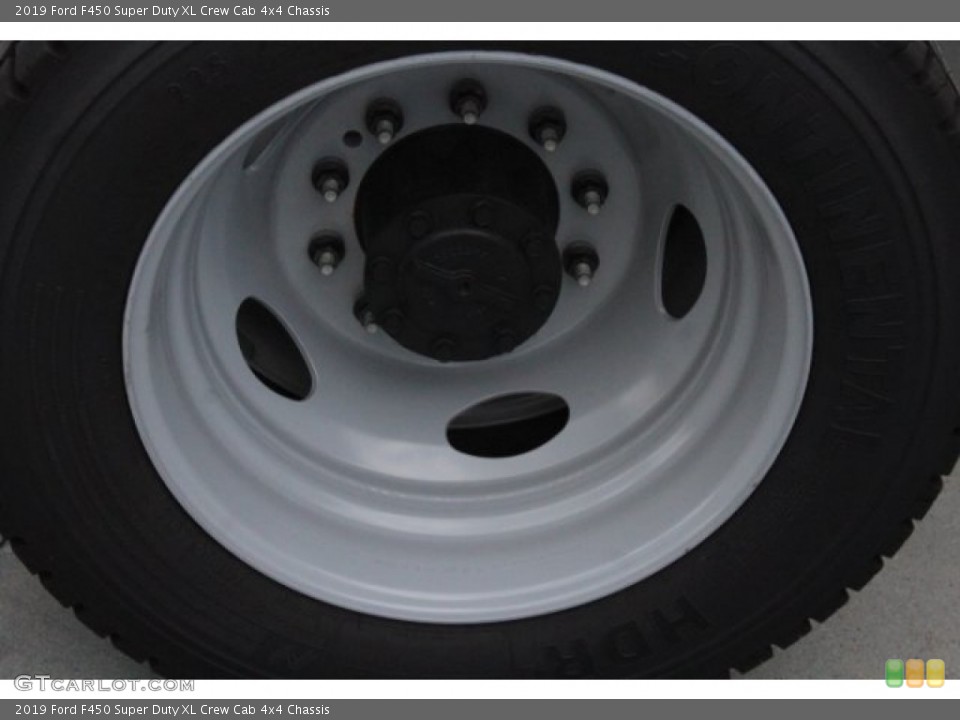 2019 Ford F450 Super Duty XL Crew Cab 4x4 Chassis Wheel and Tire Photo #129813116