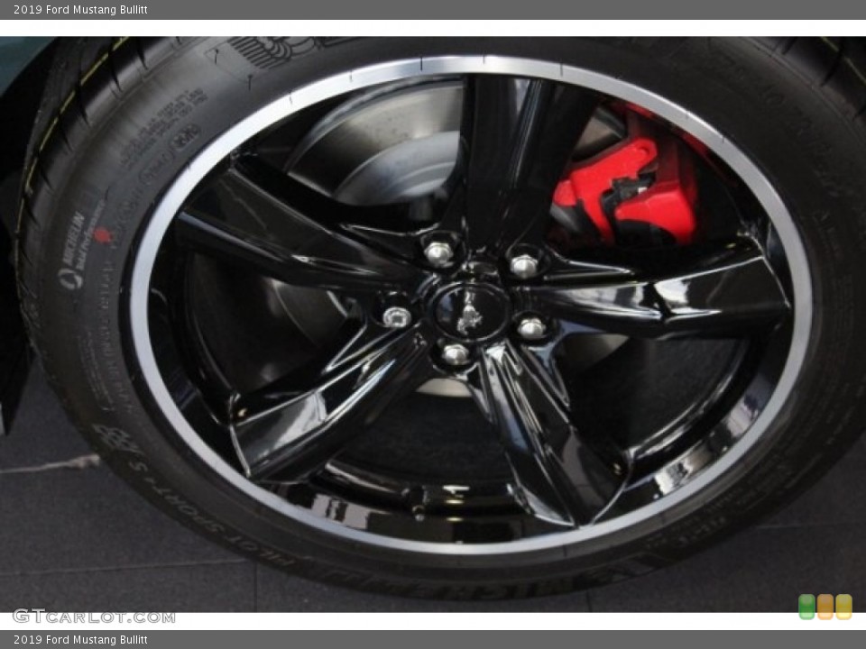 2019 Ford Mustang Bullitt Wheel and Tire Photo #129813794