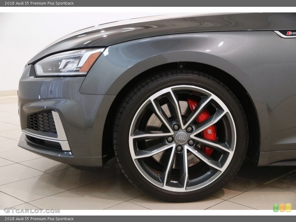 2018 Audi S5 Premium Plus Sportback Wheel and Tire Photo #129825211