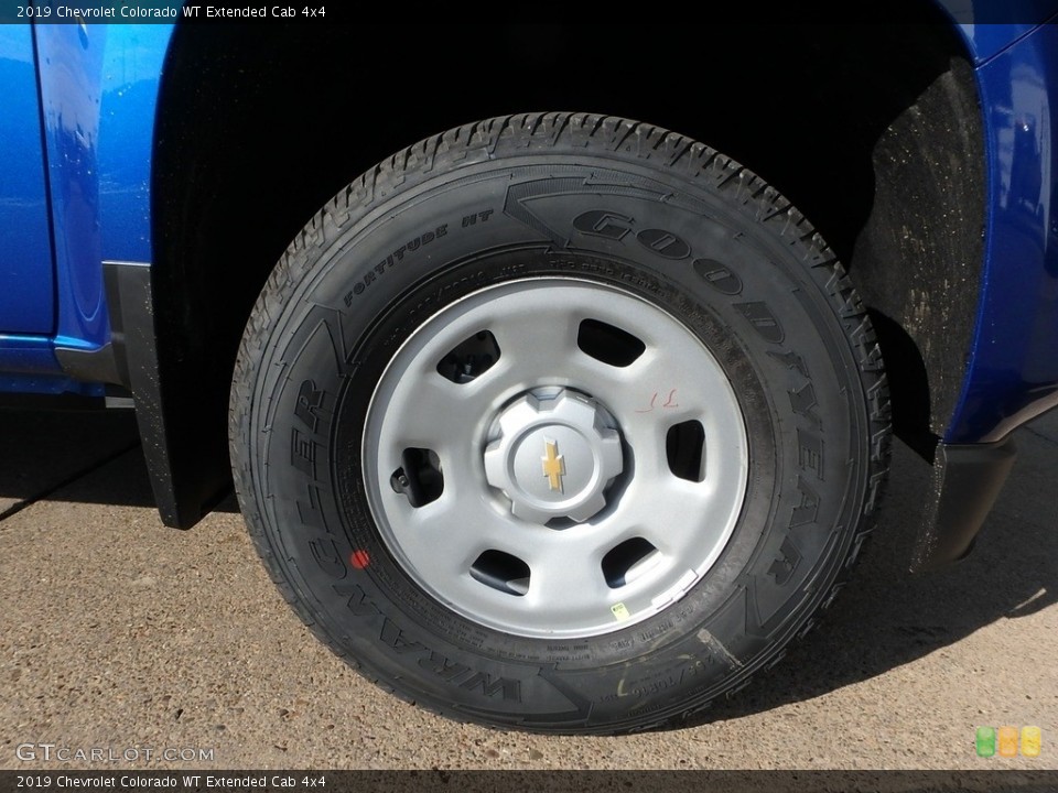 2019 Chevrolet Colorado WT Extended Cab 4x4 Wheel and Tire Photo #129829642